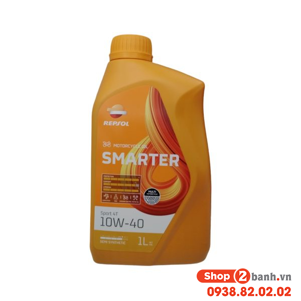 Nhớt repsol smarter sport  4t 10w-40 1l - 1