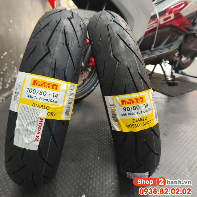 Tổng hợp vỏ xe chống trượt cho airblade 160 trong mùa mưa đến - 4