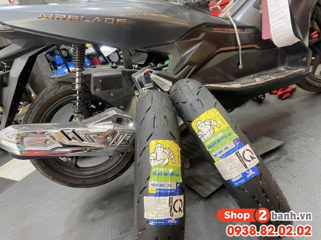 Tổng hợp vỏ xe chống trượt cho airblade 160 trong mùa mưa đến - 3
