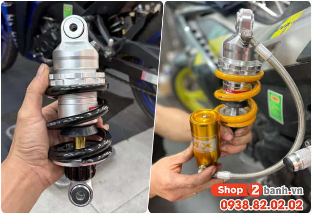 Thông số phuộc sau xe exciter 155 tcs cao bao nhiêu - 4