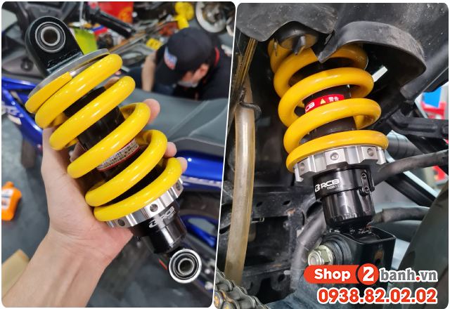 Thông số phuộc sau xe exciter 155 tcs cao bao nhiêu - 5