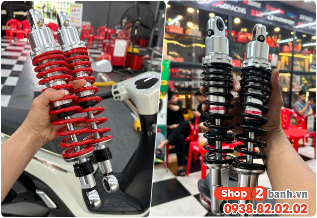 Thông số phuộc sau xe điện flazz max cao bao nhiêu mm  - 3