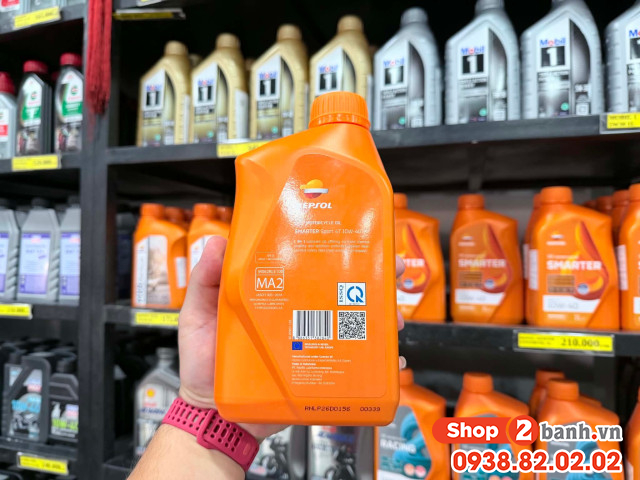 Nhớt repsol smarter sport 4t 10w-40 1l - 3