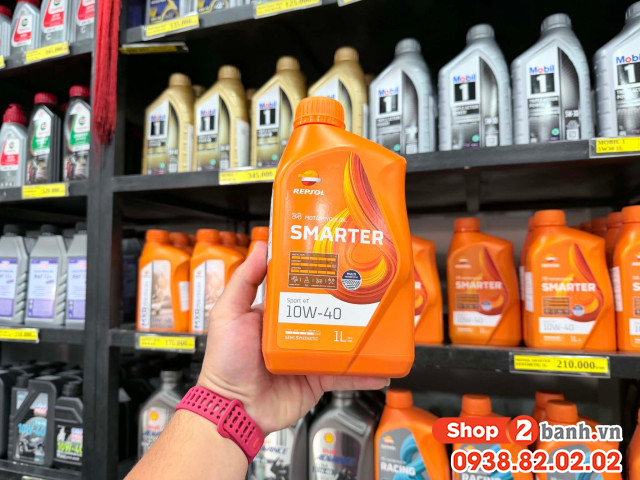 Nhớt repsol smarter sport 4t 10w-40 1l - 2