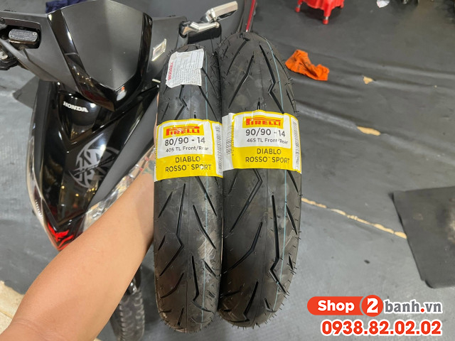 Tổng hợp vỏ xe chống trượt cho vario 125 trong mùa mưa đến - 8