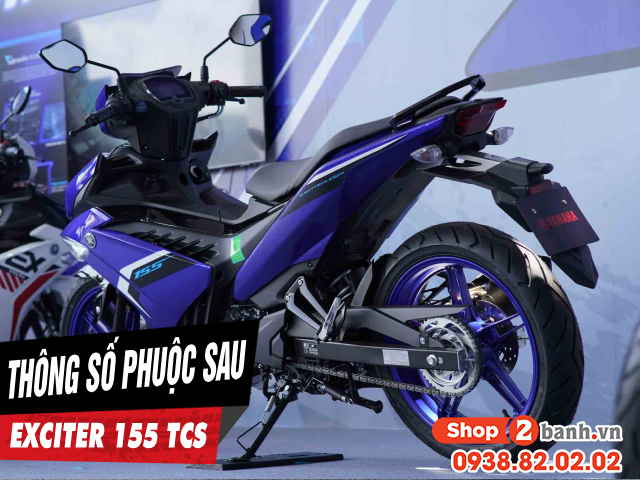 Thông số phuộc sau xe exciter 155 tcs cao bao nhiêu - 1