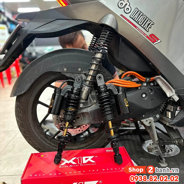 Phuộc x1r x plus ty vàng bình dầu cho datbike chính hãng - 4