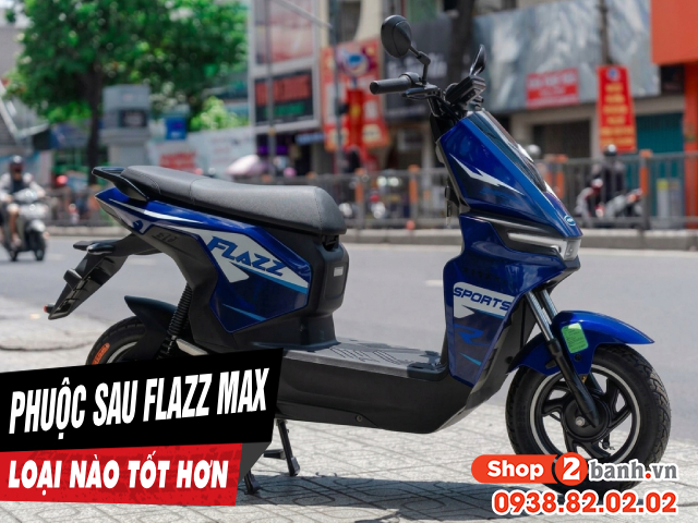 Phuộc sau xe điện flazz max hơi yếu nên thay phuộc loại nào tốt hơn - 1