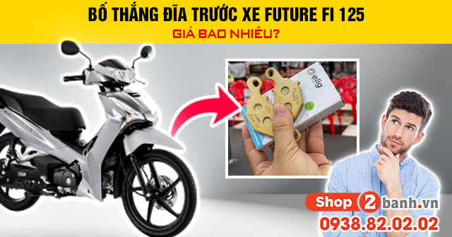 Bố thắng đĩa trước xe future fi 125 giá bao nhiêu - 1
