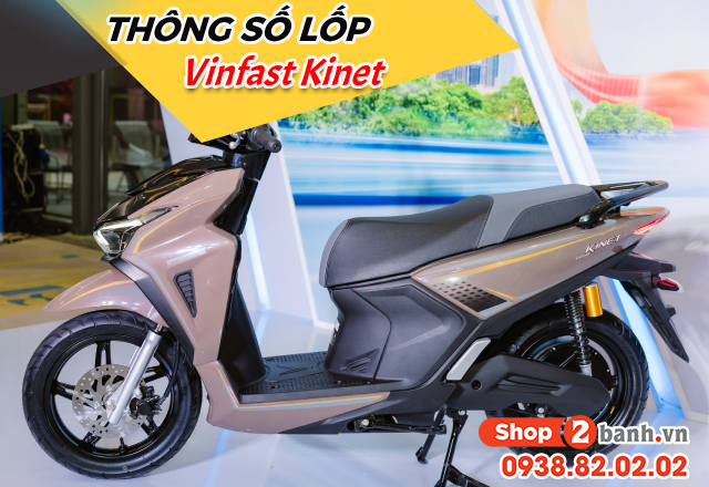 Thông số vỏ xe điện vinfast kinet size bao nhiêu - 1