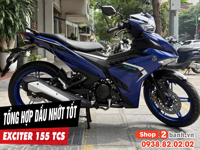 Tổng hợp dầu nhớt tốt chất lượng cho xe exciter 155 tcs - 1
