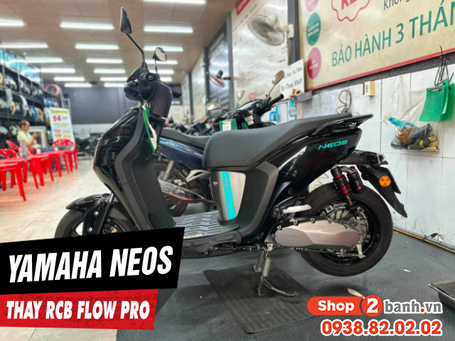 Yamaha neos thay phuộc sau rcb flow pro có phù hợp không - 1