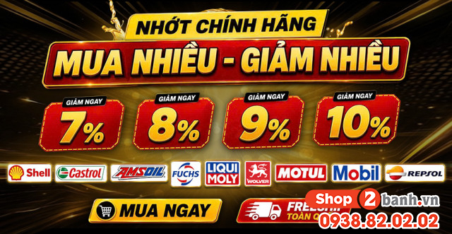 Combo nhớt mua càng nhiều càng tiết kiệm - 2