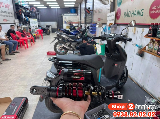 Yamaha neos thay phuộc sau rcb flow pro có phù hợp không - 2