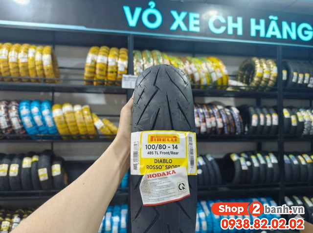 Tổng hợp vỏ xe chống trượt cho sh mode trong mùa mưa đến - 8