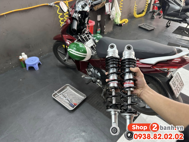 Thông số phuộc sau xe điện kinet cao bao nhiêu - 5