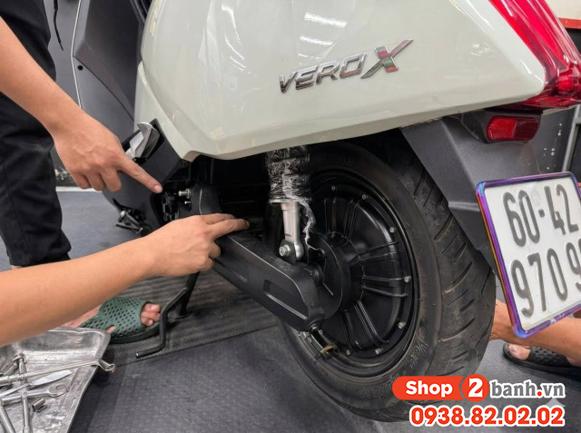 Xe điện vero x thay phuộc rcb c2 có phù hợp không - 3