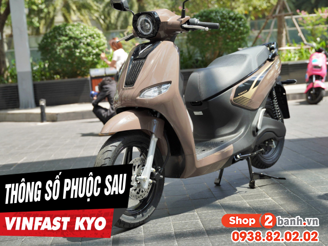Thông số phuộc sau xe điện kyo cao bao nhiêu - 1