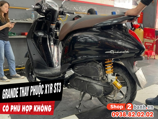 Yamaha grande thay phuộc x1r st3 có phù hợp không - 1