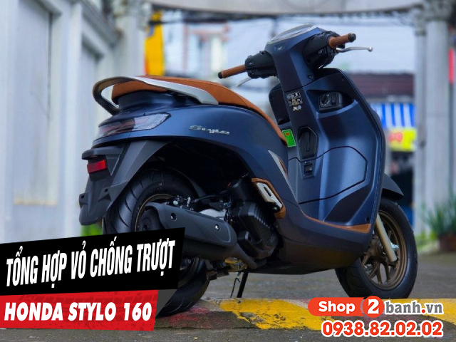 Tổng hợp vỏ xe chống trượt cho stylo 160 trong mùa mưa đến - 1