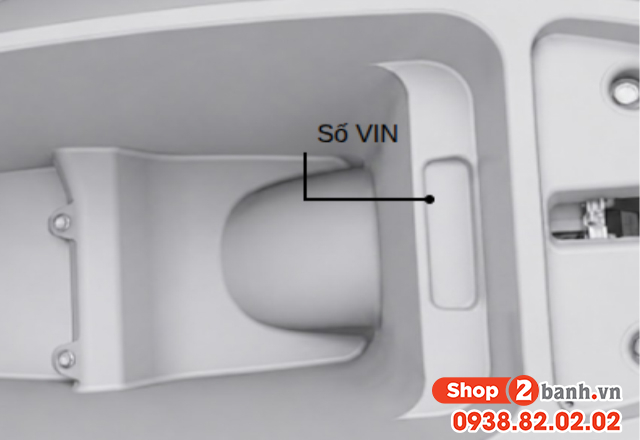 Cách xem số khung số máy xe điện datbike era e1 e2 nằm ở đâu - 2
