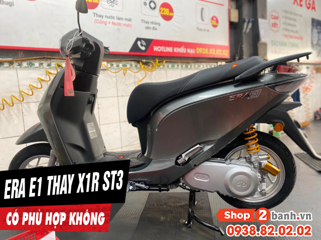 Xe máy điện datbike era e1 thay phuộc x1r st3 có phù hợp không - 1