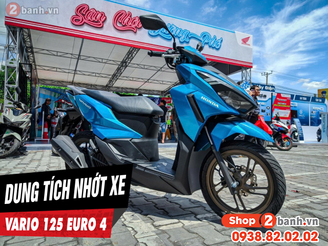 Dung tích nhớt xe vario 125 euro 4 bao nhiêu ml - 1