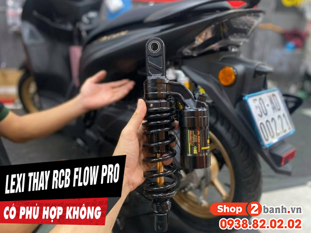 Yamaha lexi thay phuộc rcb flow pro có phù hợp không - 1