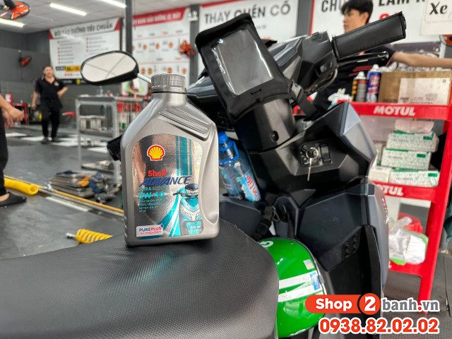 Xe vario 125 euro 4 thay nhớt động cơ bao nhiêu ml - 8
