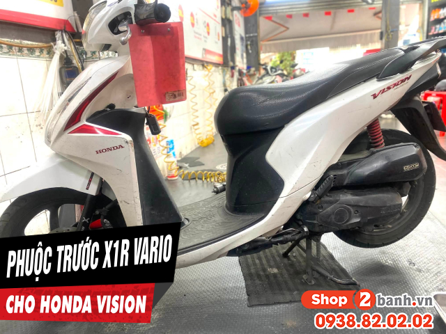 Honda vision thay phuộc trước x1r vario có được không - 1