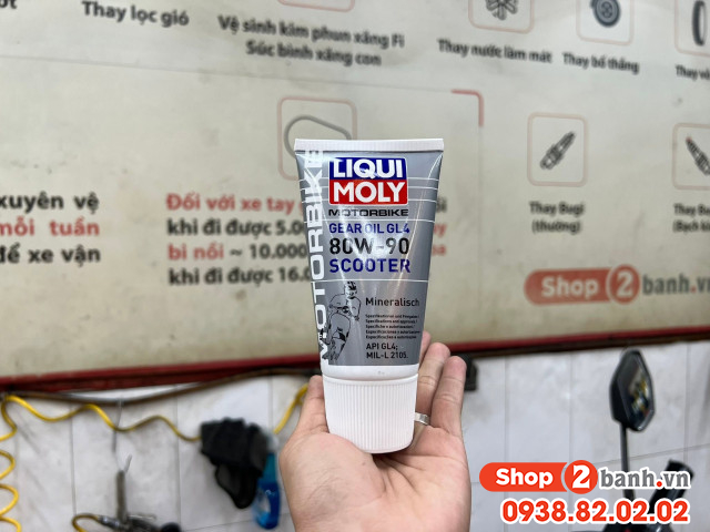 Nhớt láp hộp số vario 125 euro 4 bao nhiêu ml bao lâu thì thay mới - 4
