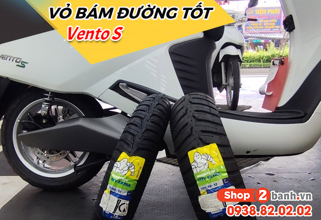 Vỏ xe điện vento s nên chọn loại nào bám đường tốt trong mùa mưa - 1