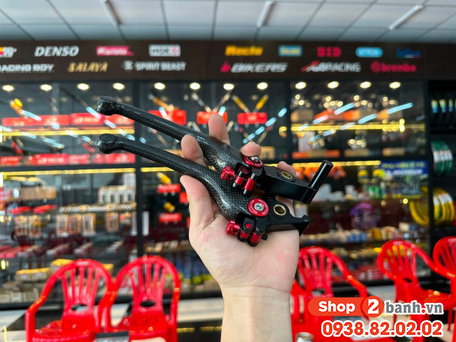 Tay thắng carbon cho ab160 - 3
