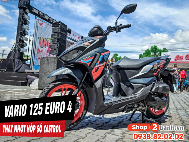 Vario 125 euro 4 thay nhớt hộp số castrol có tốt không - 1