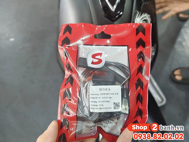 Cục chớp xinhan kêu tok tok sunfa cho xe điện vinfast vero x viper - 2