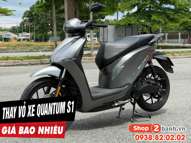 Vỏ xe điện quantum s1 giá bao nhiêu thay ở đâu uy tín tphcm - 1
