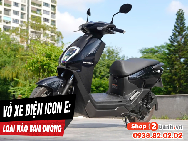 Vỏ xe điện honda icon e nên chọn loại nào bám đường tốt trong mùa mưa - 1