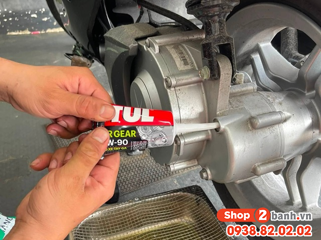 Motul scooter gear plus nhớt lap nhớt hộp số 120ml - 5