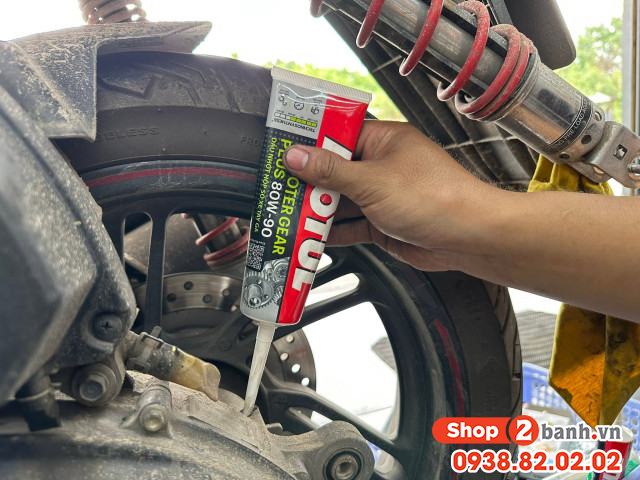 Motul scooter gear plus nhớt lap nhớt hộp số 120ml - 3