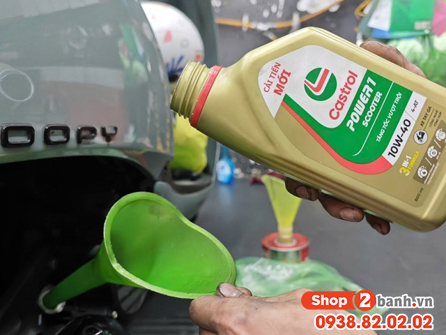 Vào mùa mưa thay nhớt cho xe tay ga cần lưu ý những gì - 4