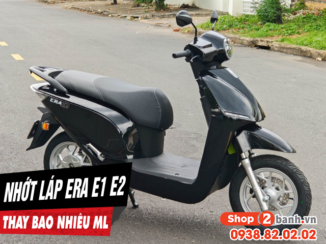 Nhớt láp hộp số datbike era e1 e2 bao nhiêu ml thay loại nào tốt - 1