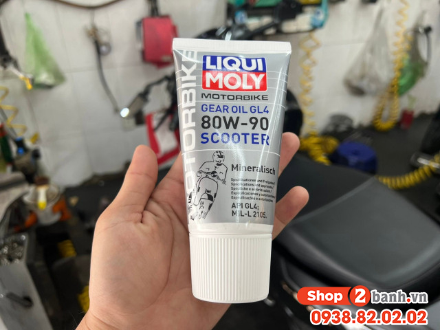 Nhớt láp hộp số datbike era e1 e2 bao nhiêu ml thay loại nào tốt - 4