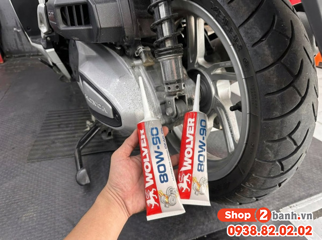 Nhớt láp hộp số datbike era e1 e2 bao nhiêu ml thay loại nào tốt - 6
