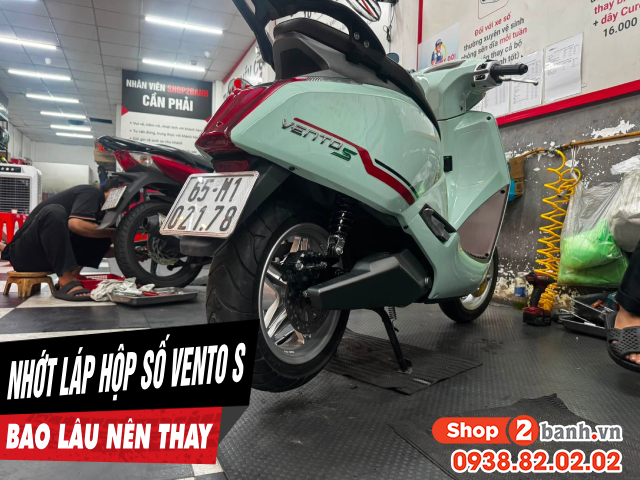 Bao lâu thì nên thay nhớt láp hộp số cho xe điện vento s - 1