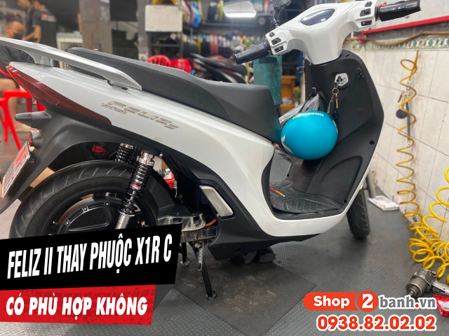 Xe điện feliz ii thay phuộc x1r c có phù hợp không - 1