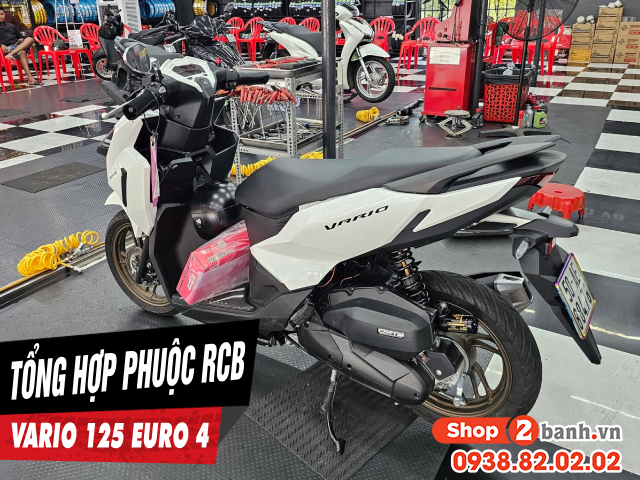 Phuộc rcb cho xe vario 125 euro 4 loại nào chạy nhún êm - 1
