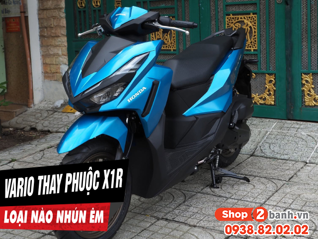 Phuộc x1r cho xe vario 125 euro 4 loại nào chạy nhún êm - 1