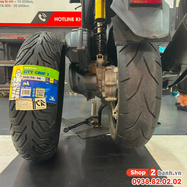 Lốp michelin city grip 2 11080-14 - 14070-14 - 2