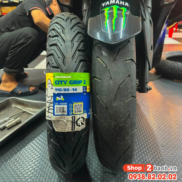 Lốp michelin city grip 2 11080-14 - 14070-14 - 3