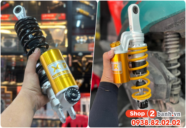 Phuộc sau xe vario 125 euro 4 cứng ít nhún phải làm sao - 6
